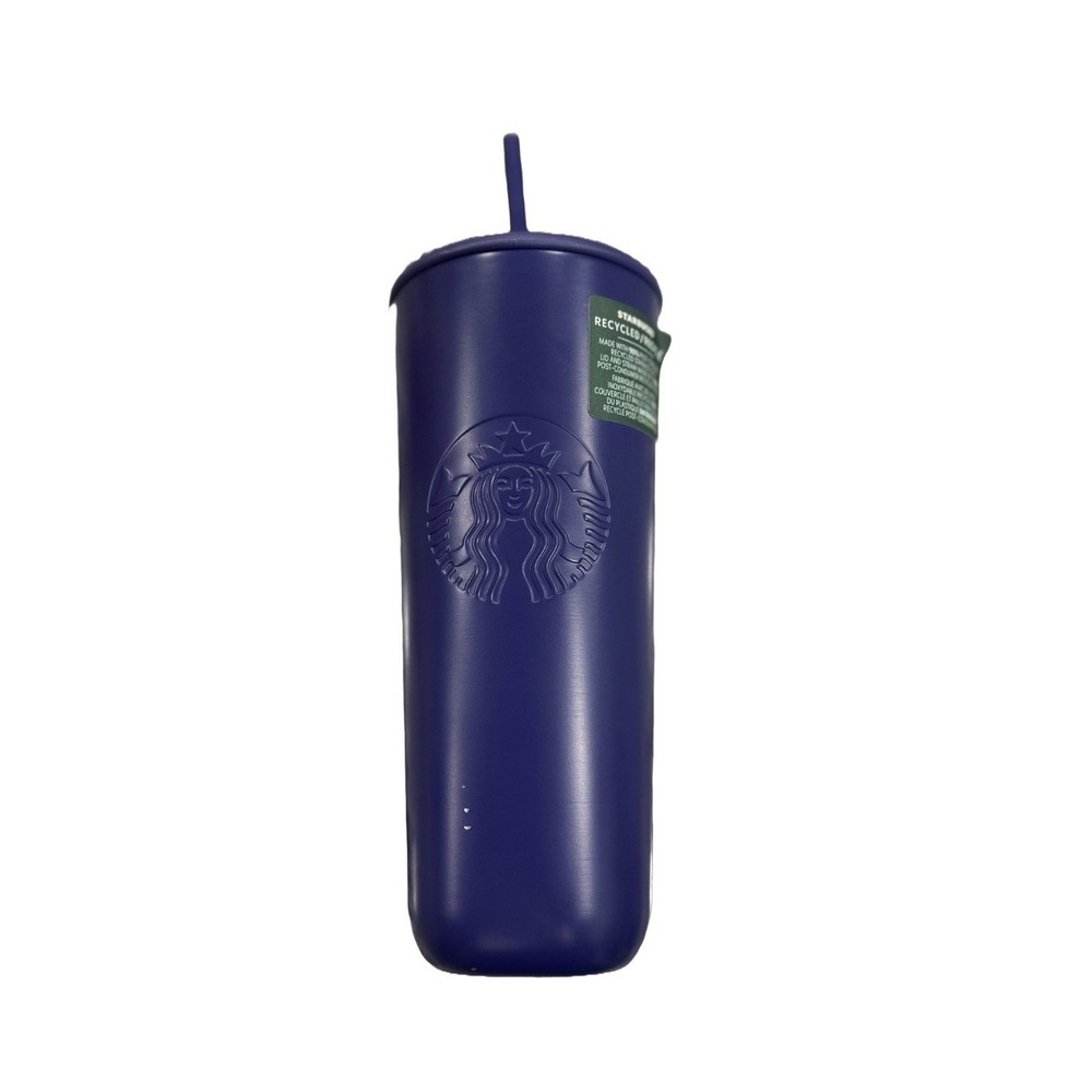 Starbucks Tumbler purple & Recycled Stainless Steel 24oz Brand NEW